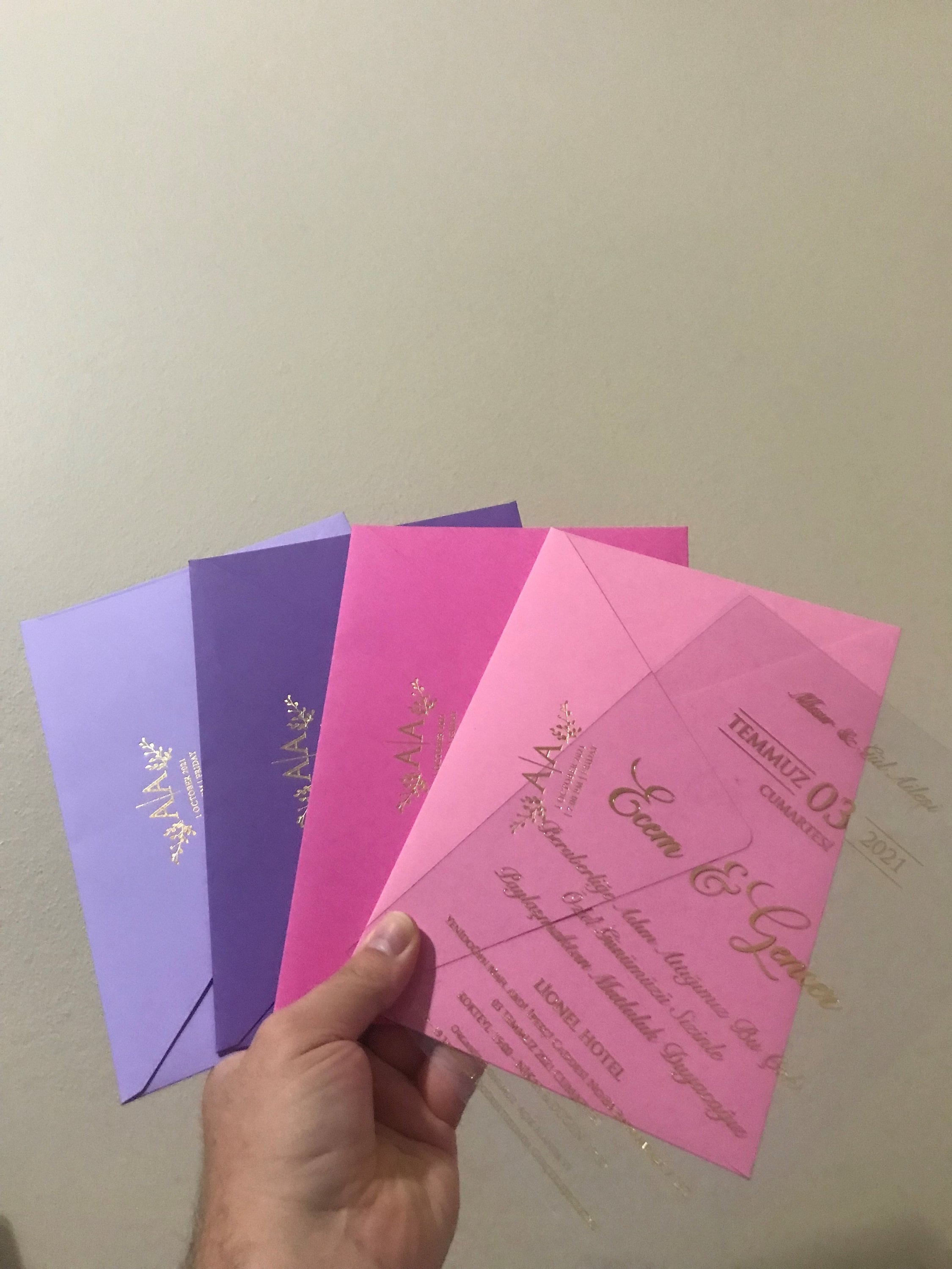 Wedding Invitations Gold Foil Printed Wedding Invitations Etsy UK