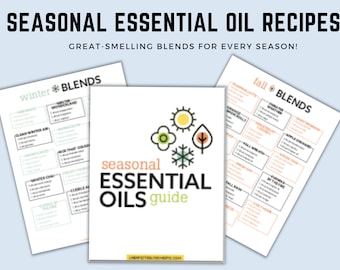 Winter Essential Oil Diffuser Blends Free Recipe Cheat Sheet