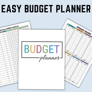 Budget Planner | Budget Binder Kit | Budget Template | Budget Printable | Finance Planner | Money Planner | Printable Financial Journal