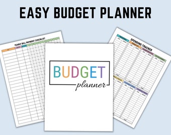 Budget Planner | Budget Binder Kit | Budget Template | Budget Printable | Finance Planner | Money Planner | Printable Financial Journal