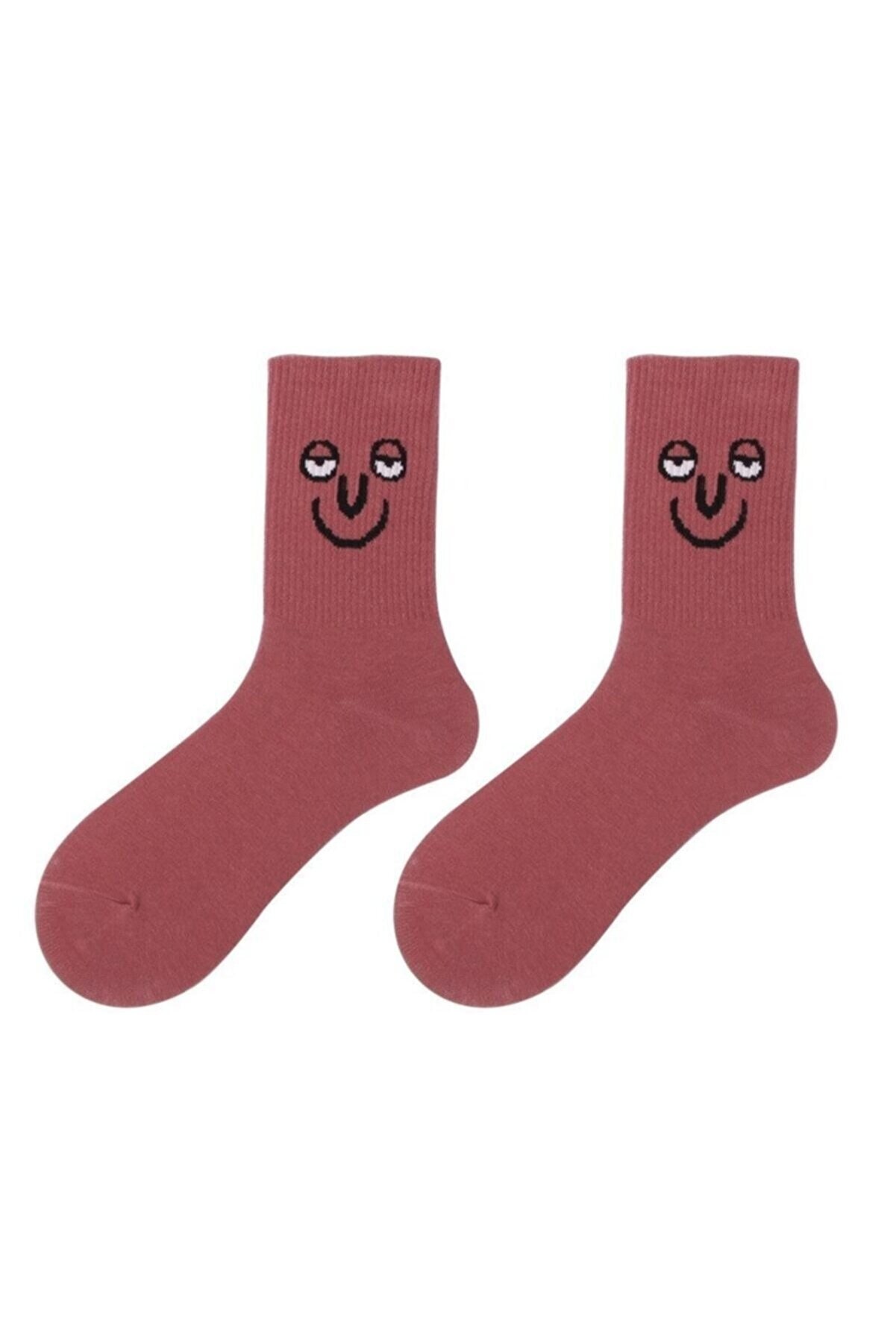 Smiley Face Socks Emoji Smile Everyday Mood Socks Happy Etsy Australia