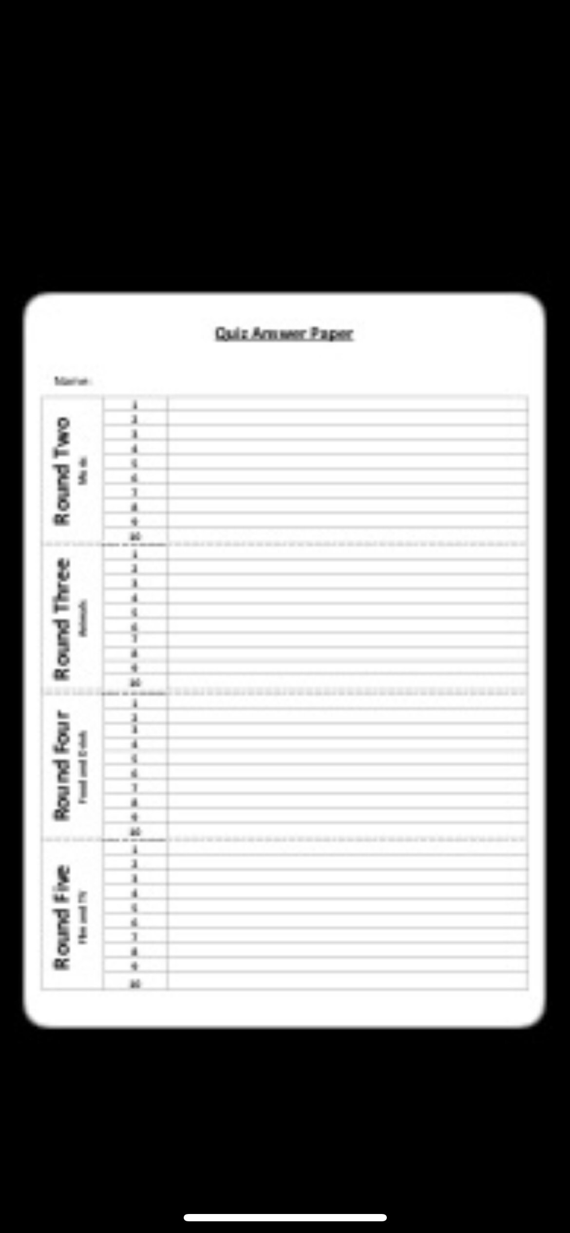 Printable Round Questions 83 Pub Quiz Questions and Answers - Immediate Digital Download ...