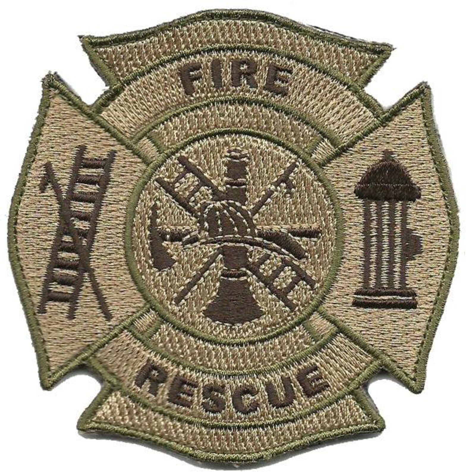 FD Fire Department Logo Seal Patches 3.25 Etsy