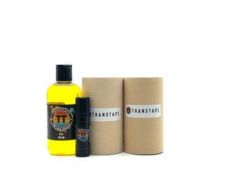 TransTape Deluxe Kit: 2 Rolls, Jojoba Oil, Salve & Nipple Guards
