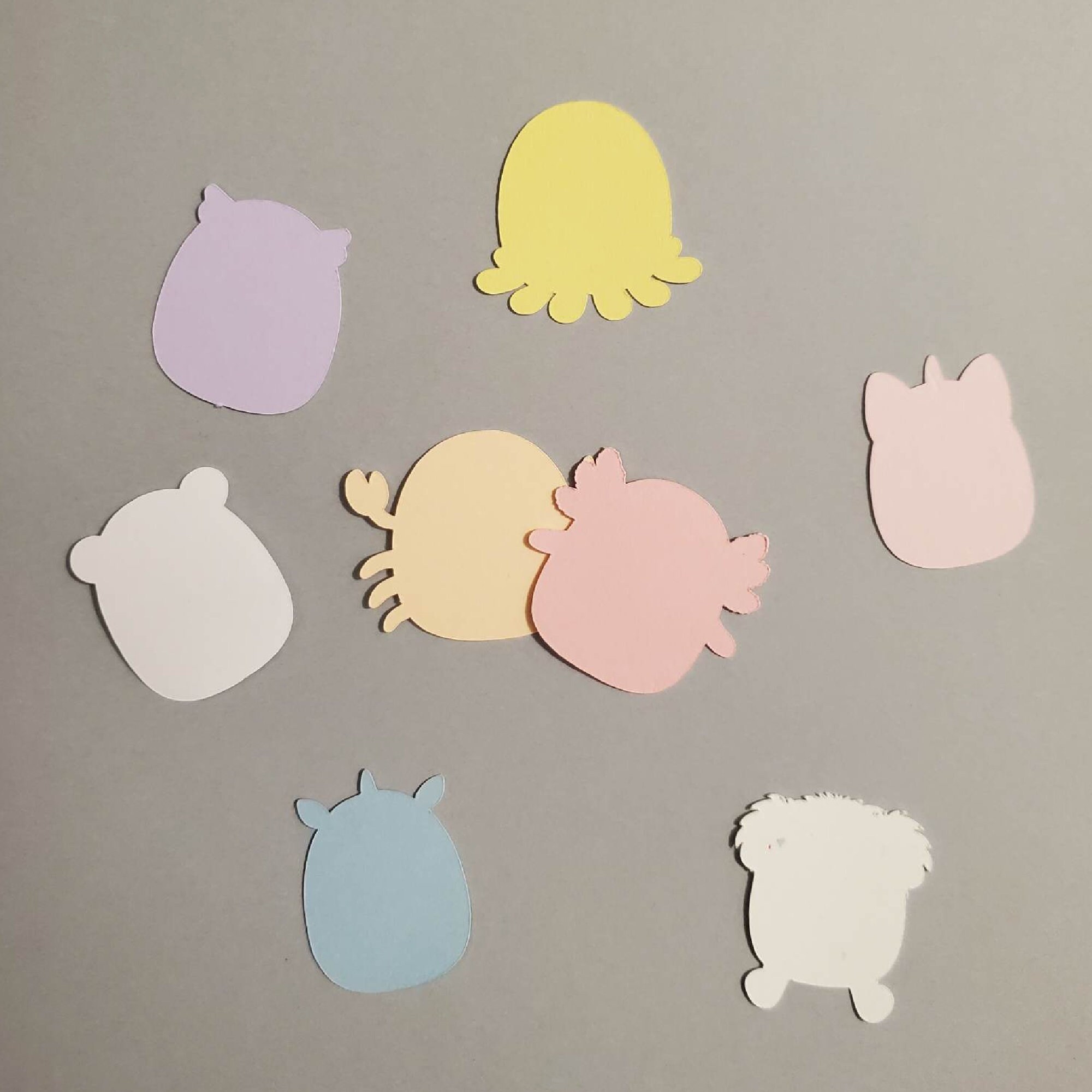 Squishmallow Party Confetti Squishmallow Table Scatter Squishmallow Confetti