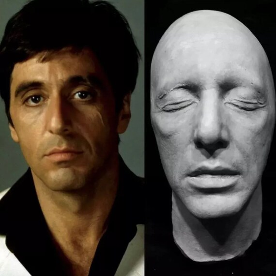 A Very Young Al Pacino Life Cast Face Cast in White Hydrocal - Etsy