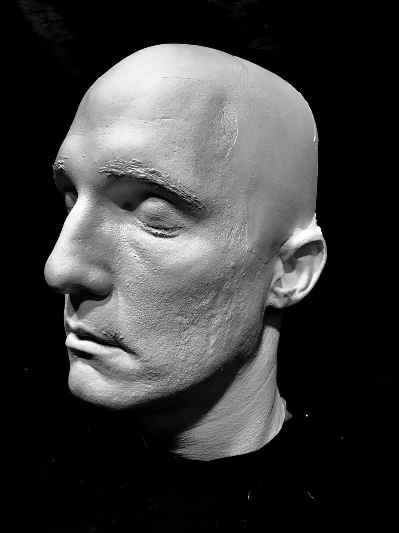 TOM CRUISE fait sur commande blanc en plastique lifemask vie fonte masque  Lifecast prop tête visage moule spécial fx maquillage film -  France