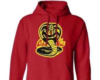 Johnny Lawrence Cobra Kai Jacket in Red and Black the Karate | Etsy