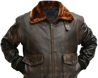 g1 leather bomber jacket