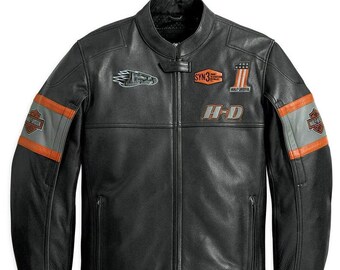 harley davidson screamin eagle leather jacket