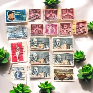 Vintage Canadian Stamp Lot