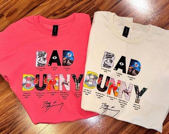 4 available Bad Bunny Concert Classic Fit Shirt