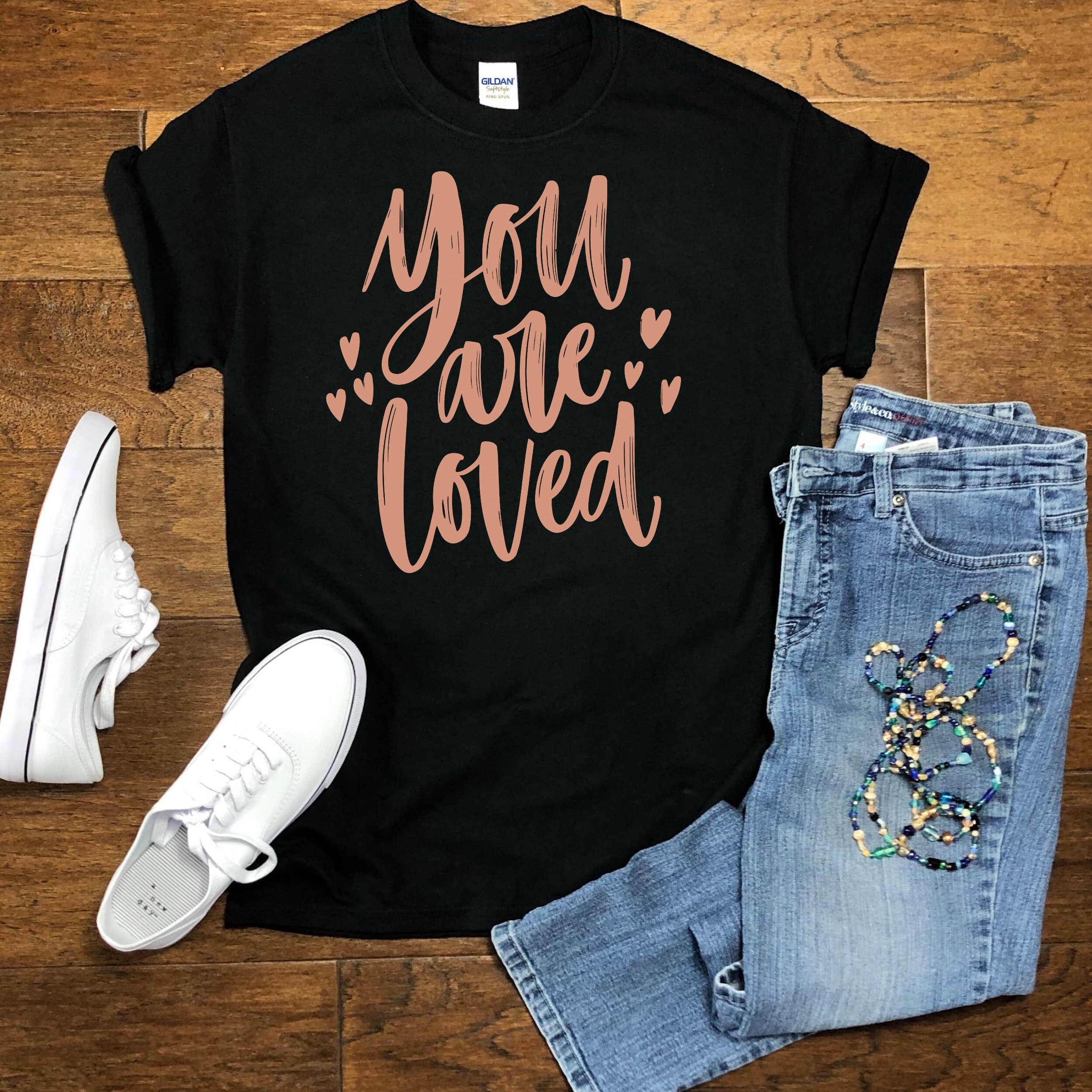 You are loved tshirt Womens tshirt Loved shirt You are Etsy
