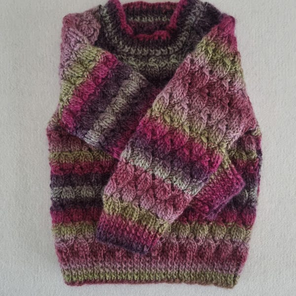 8-9 years CHUNKY jumper