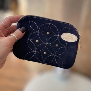 Cartera compacta de piel para mujer, pasaporte, tarjetas, monedas | Fabricación francesa