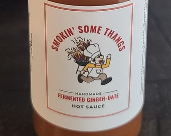 Fermented Ginger-Date Hot Sauce