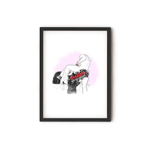All tied up - Smut Print