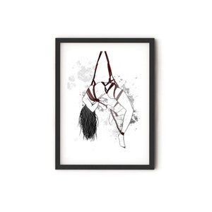 Shibari Study - Smut Print