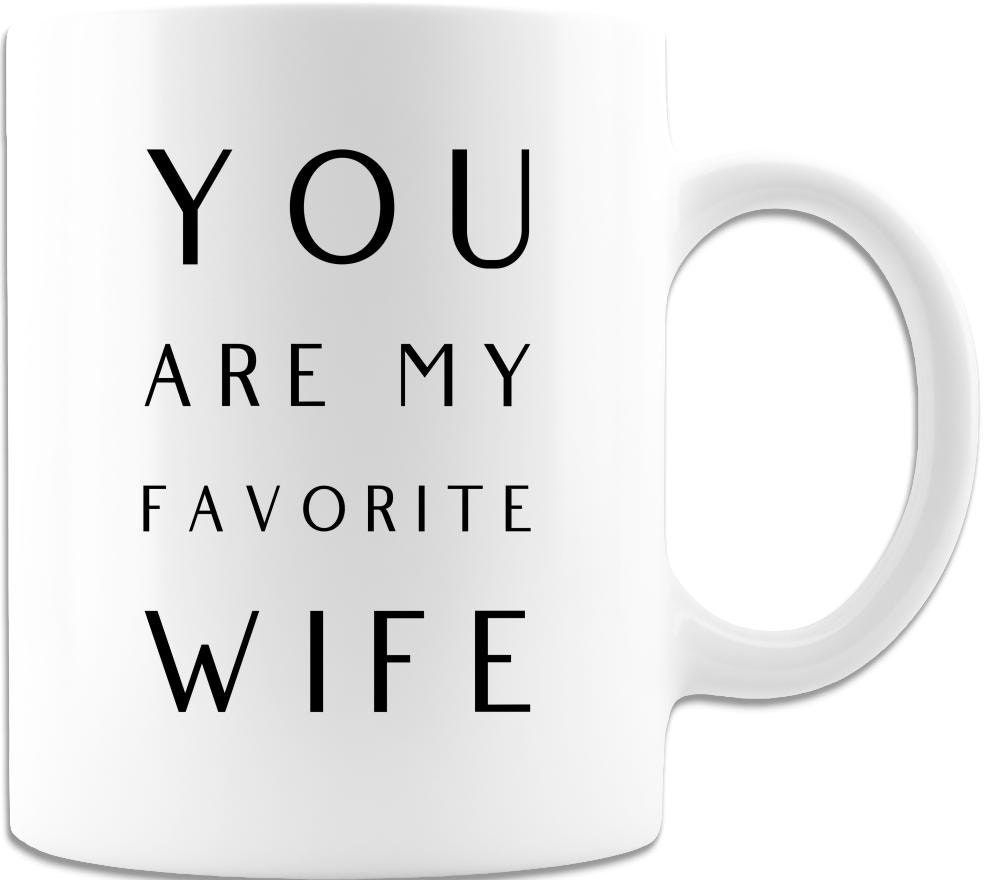 You Are My Favorite Wife Funny Anniversary Gift for Her Etsy