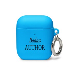 Badass Author AirPods Case Premium Gift for Authors, Gift For Writers, Author Birthday Gift, Funny Christmas Gift for Authors, Writer Gift