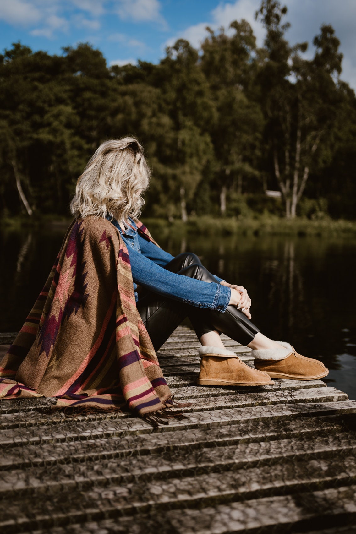 Ladies slipper 2024 boots uk