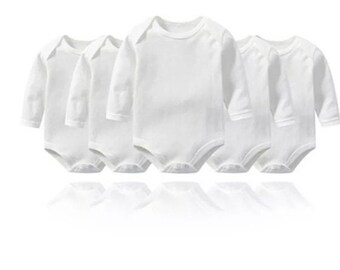 5- Pack Baby Rompers Unisex