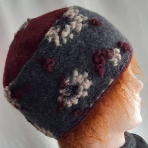 Winter wool hat