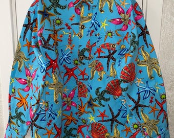 Camisa vaquera VERSACE Tresor De La Mer Medusa, talla 48, auténtica y de edición limitada.