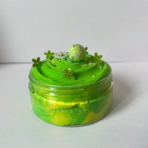 Glaçage slime KEY LIME borax N0, argile slime image 5