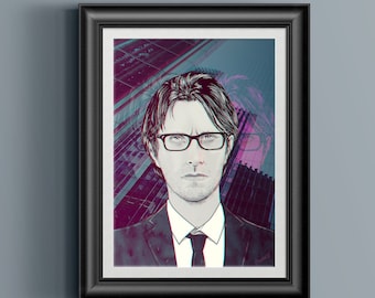 Personal Shopper Digital Art, Eminent Sleaze print, Wilson Music Poster