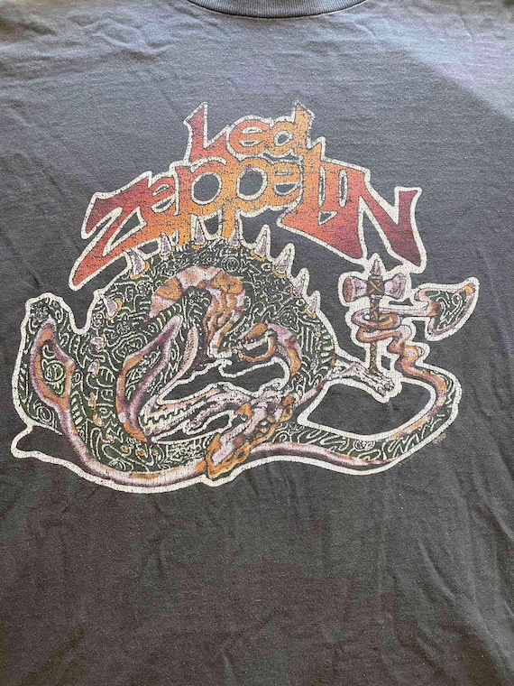 90s Led Zeppelin Shirt- RARE and Worn
