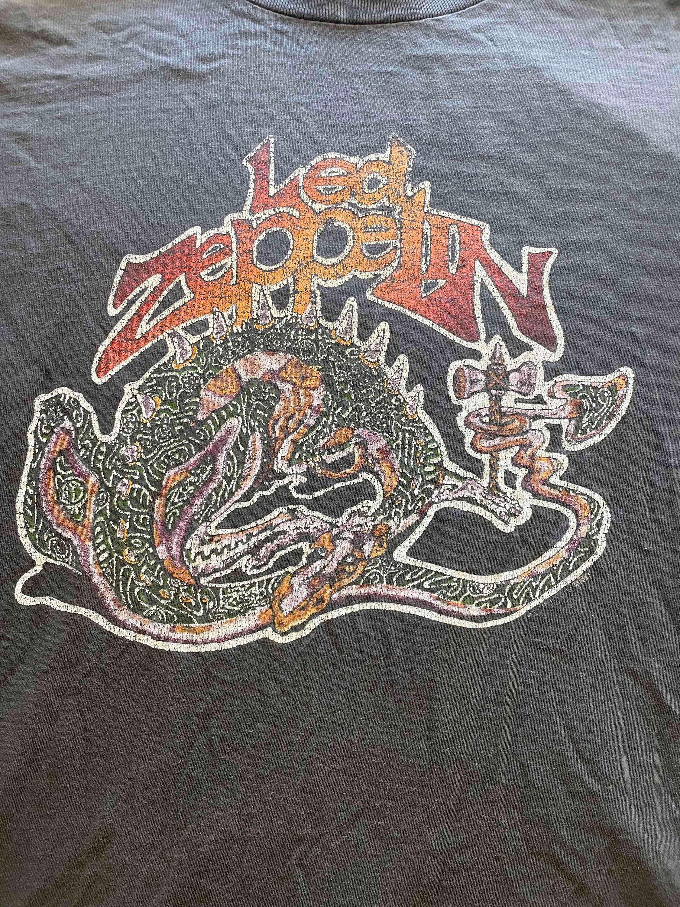 Vintage 90s Led Zeppelin 1992 Self Portrait Photo Rock Band