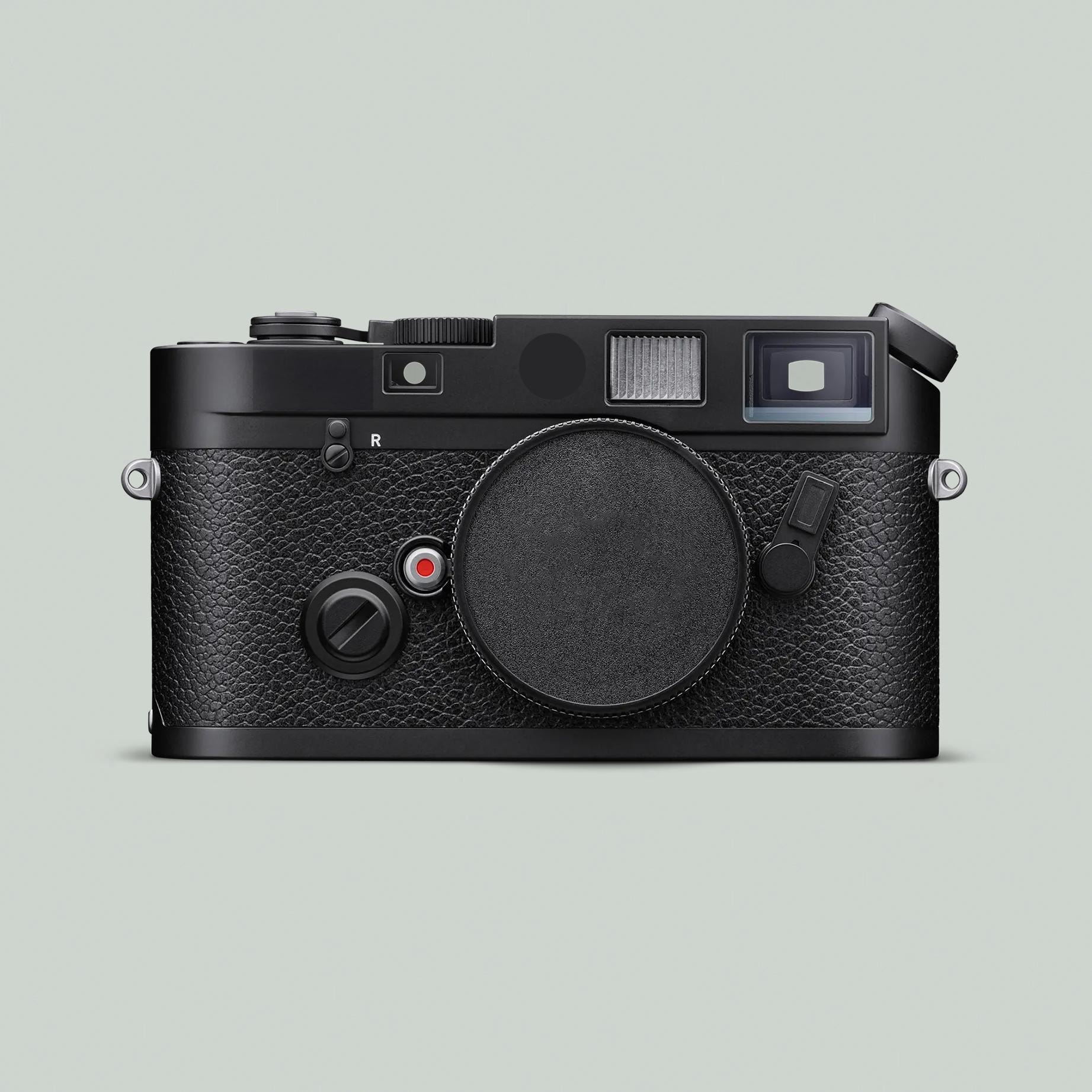 Leica M6 Vinyl Cover up Set – Black Dot & Text Sticker