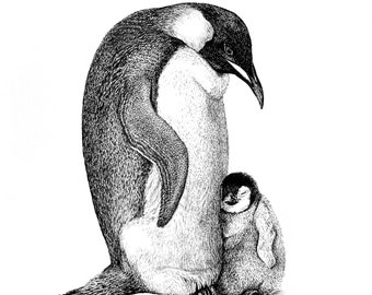 テネシー野郎2 原画penguin art2 Ridgen's Penguin (Demon