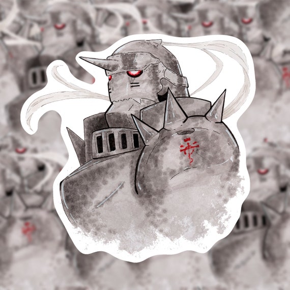 Fullmetal Alchemist Alphonse Elric Sticker in 2023