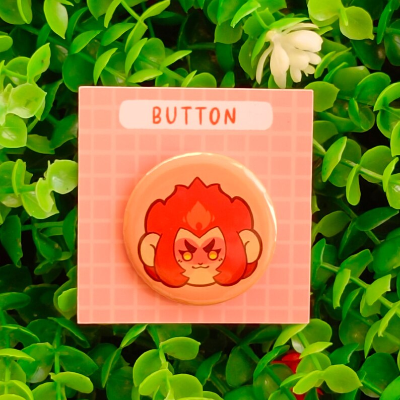 LMK Monkie King 1.5 Inch Button Monkie King