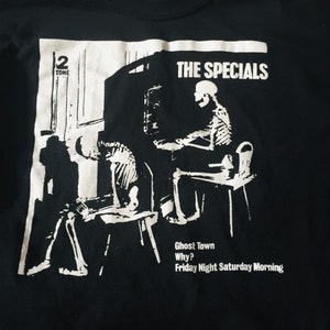 The Specials Ghost Town Fun Logo Shirt Pick Size Color