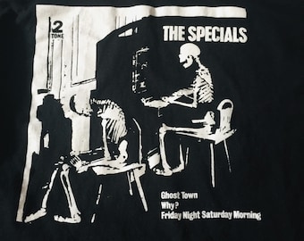 The Specials Ghost Town Fun Logo Shirt Pick Size Color