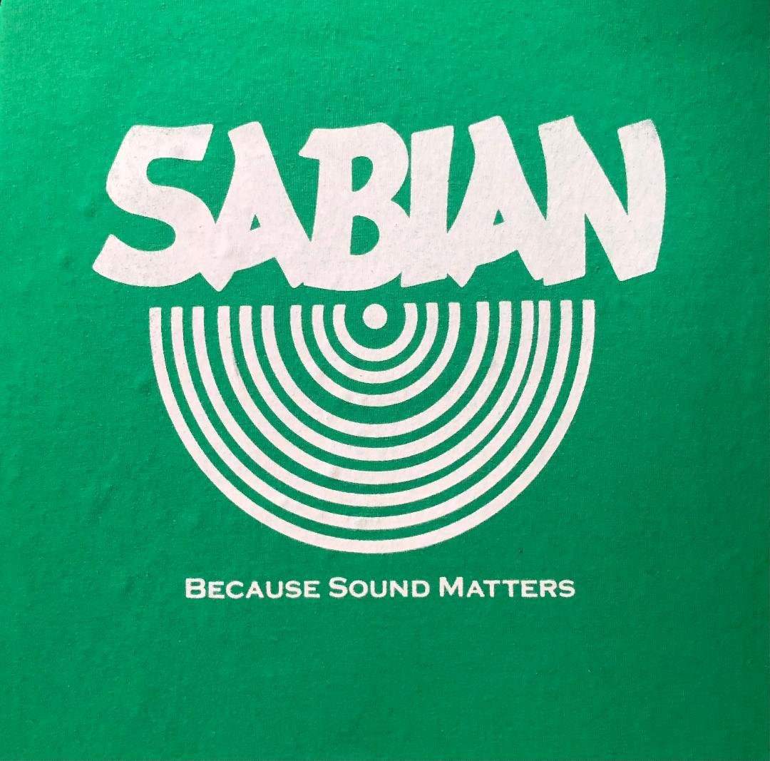Sabian Drum Because Sound Matters Logo Shirt Pick Size Color Etsy
