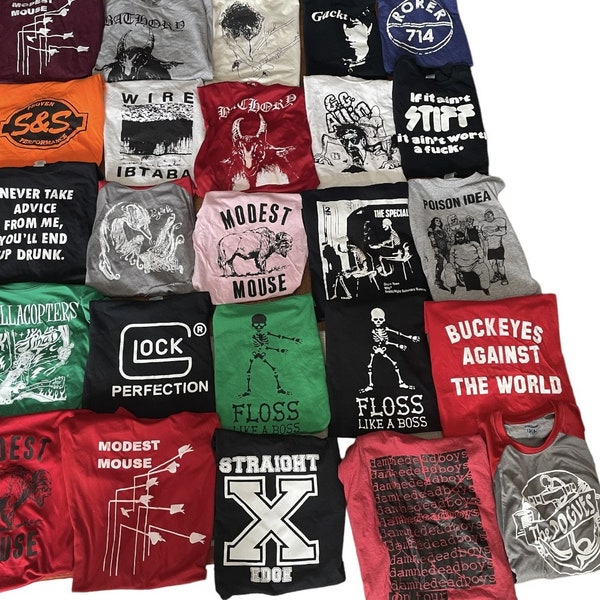 Punk Rock New Wave Dead Stock Warehouse Shirts