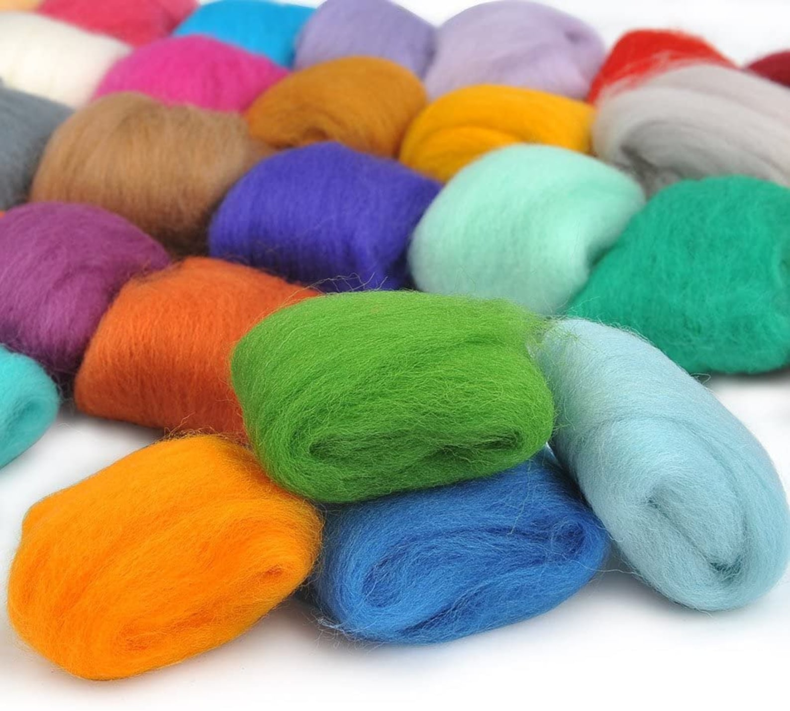 Needle Felting Kit Wool Roving 36 Colors Set Felting Kit for Etsy