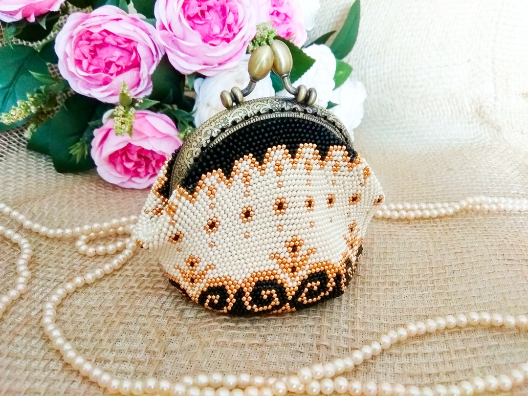 Beaded crochet coin purse pattern new arrivals