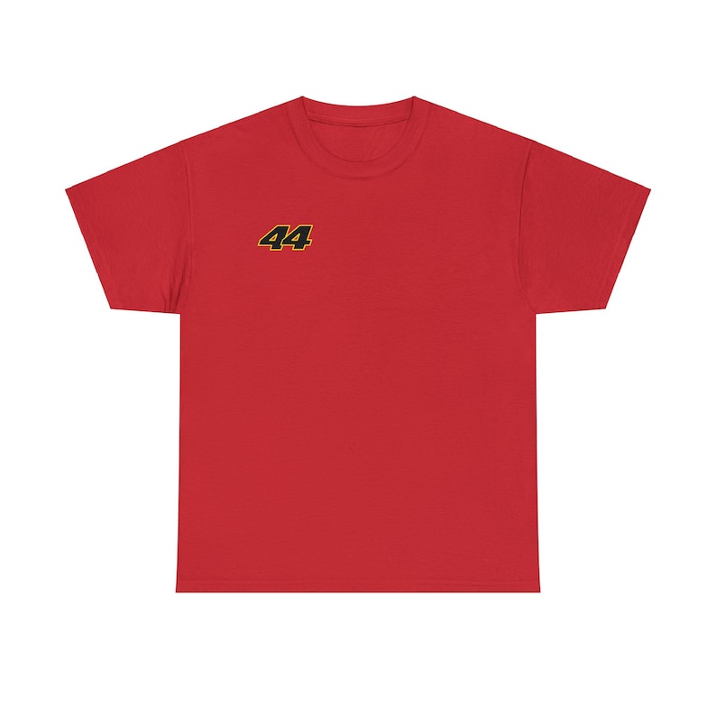 F1 Back Print Lewis Hamilton x FERRARI Cotton T-Shirt image 2
