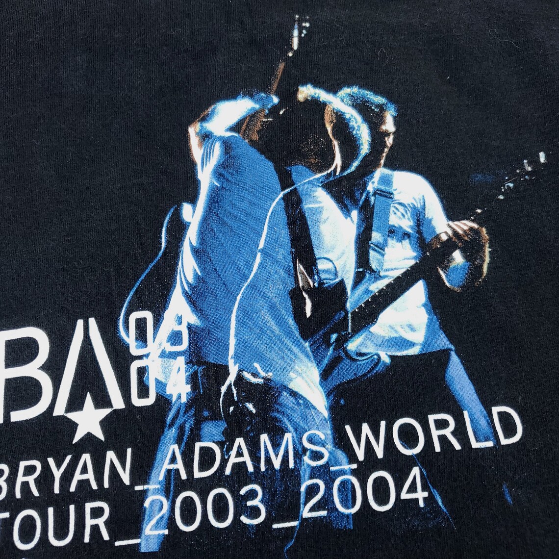 Bryan Adams Vintage Concert T-Shirt 2003 Double Sided Large | Etsy