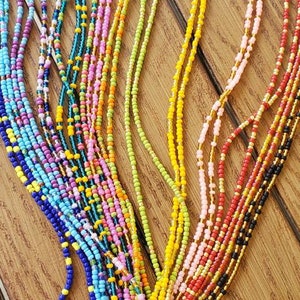 Waist beads- Tie On