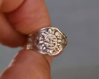 Antique Floral Ring,Spoon Ring,Ring,Spoon Jewelry,Silver Ring,Floral Ring,Rose Ring,Vintage Ring,Patina Ring,antiqued,valleygirldesigns.