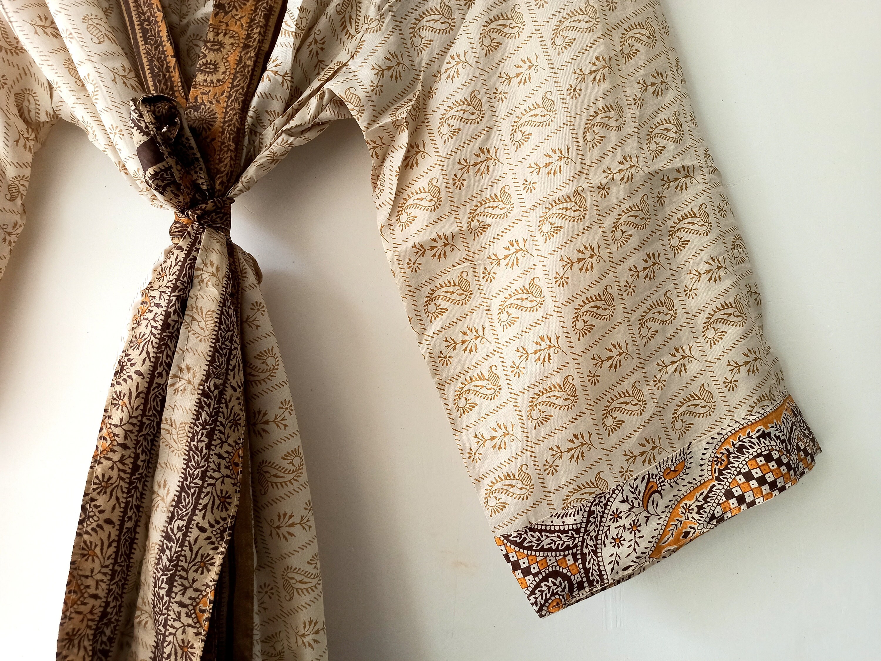 silk sari kimono