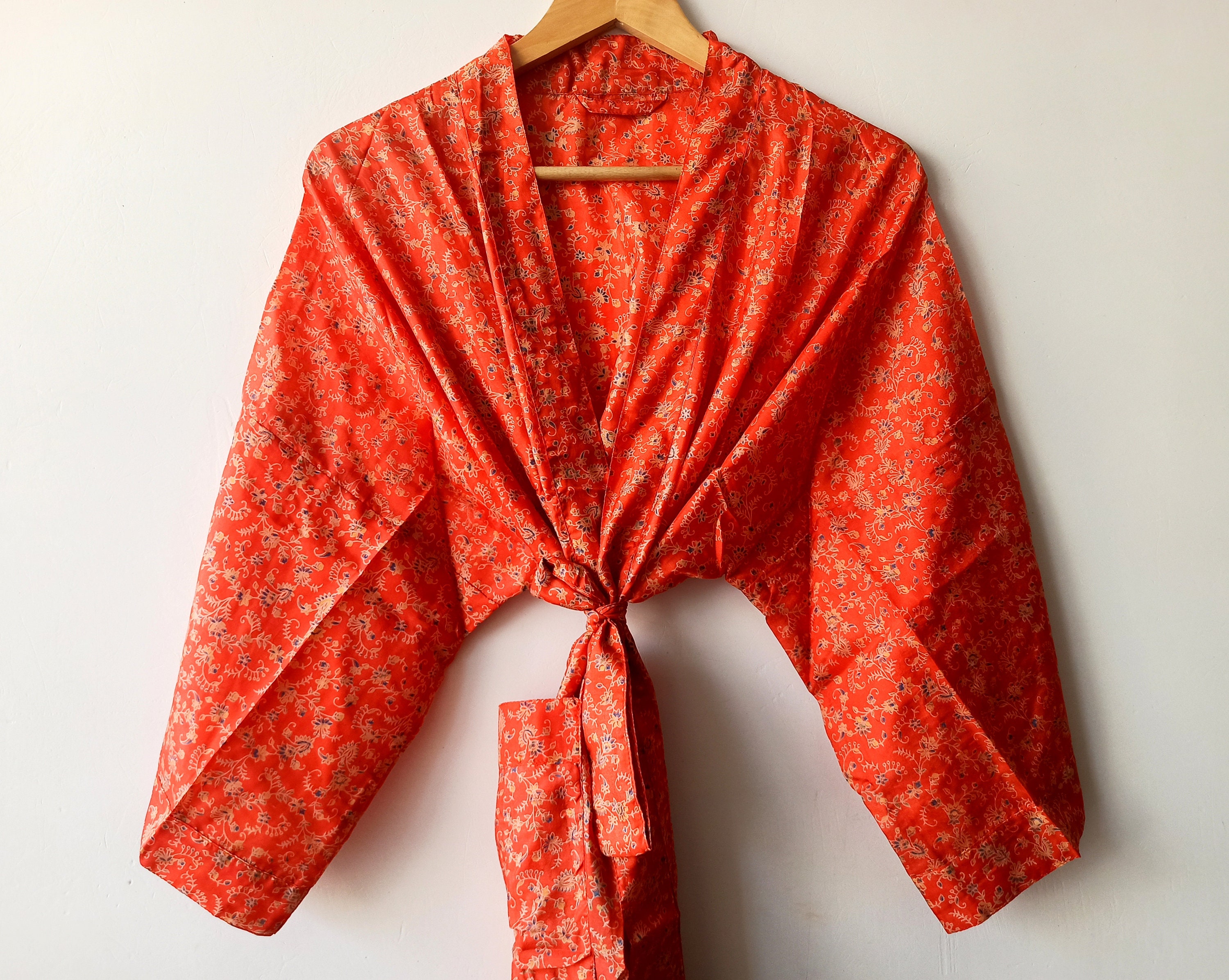silk sari kimono