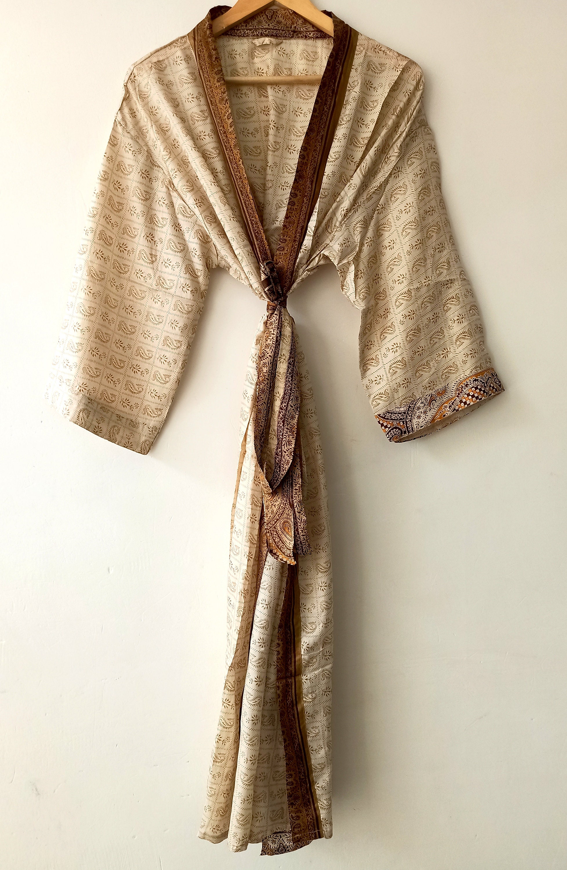 silk sari kimono
