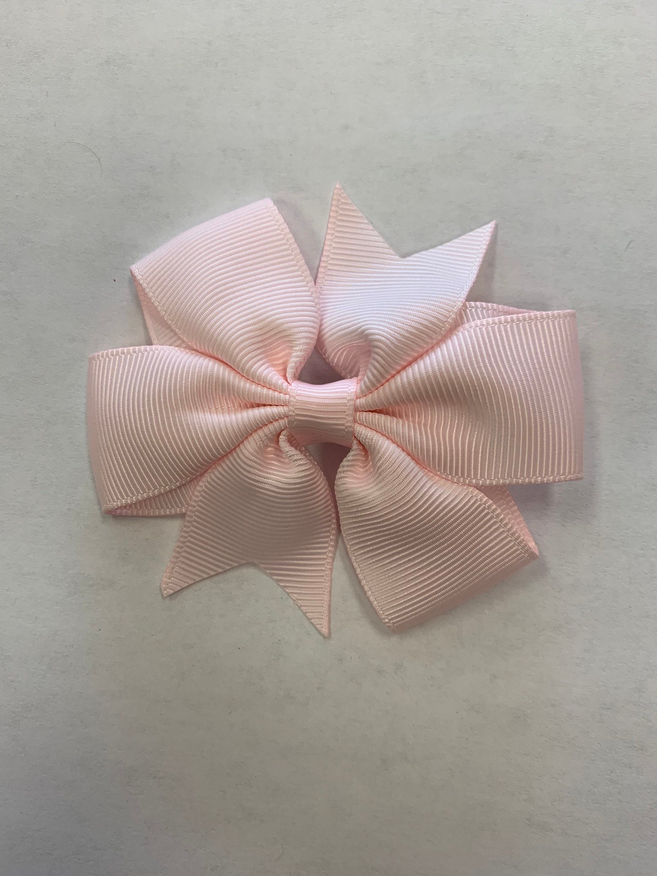 Light Pink Hair Bow Etsy